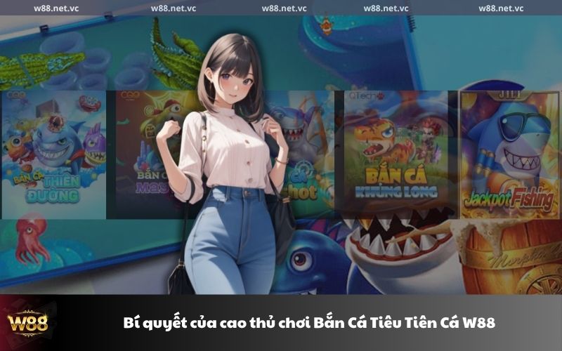 Bí quyết của cao thủ chơi Bắn Cá Tiêu Tiên Cá W88